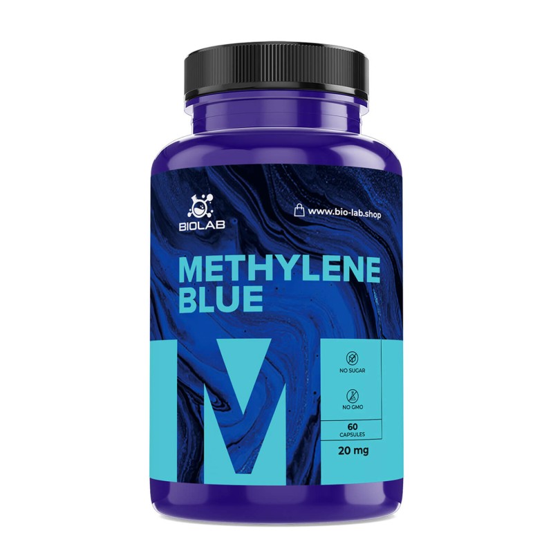 Methylene Blue 20mg: Buy Pure 60 Caps