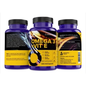 Buy Omega 3 + Vit E 1000mg 60 Caps