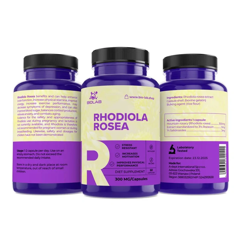 Buy Rhodiola Rosea Extract: Adaptogen Support