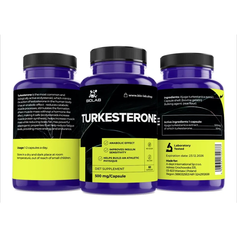 Buy Turkesterone 500mg: Boost Recovery & Performance