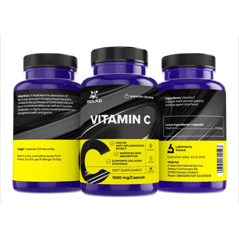Buy Vitamin C 1000mg: Pure Immune Support