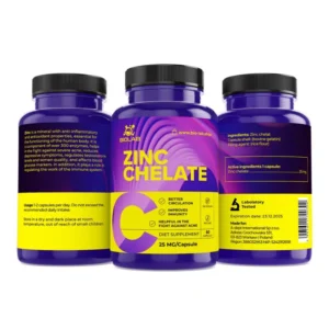 Zinc Chelate 25mg - Buy Pure 60 Caps